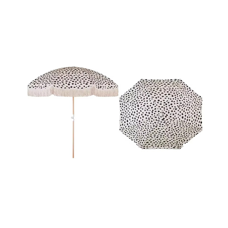 Camping -Sonnenschildfischen Regenschirm mit Quasten